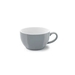 DIBBERN Solid Color Kaffee/Tee Obertasse In Grau 250 Ml