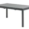 Gartentisch VATTRUP 95x170/273 Schwarz