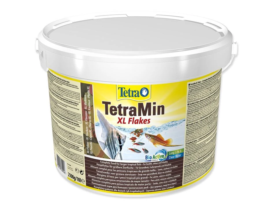 Tetra TetraMin XL Flakes 10 Liter