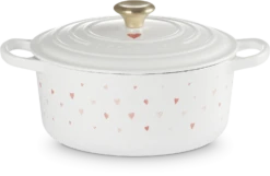 Le Creuset Bräter Signature Rund Hearts, 22 Cm