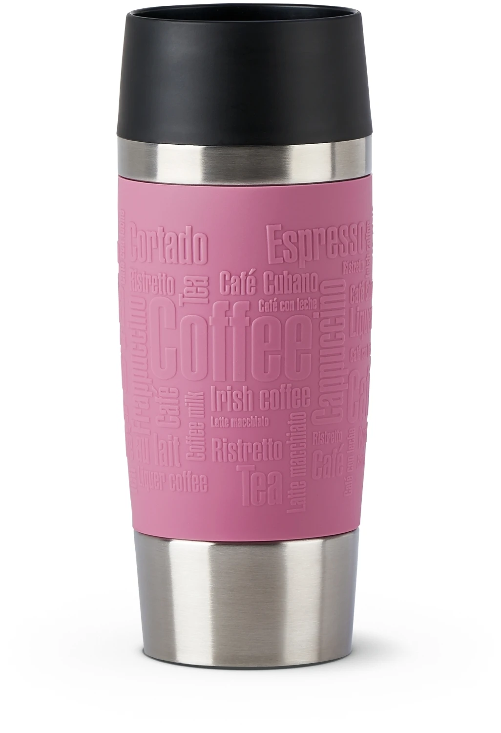 Emsa Isolier-Trinkbecher Mit Manschette Travel Mug In Altrosa