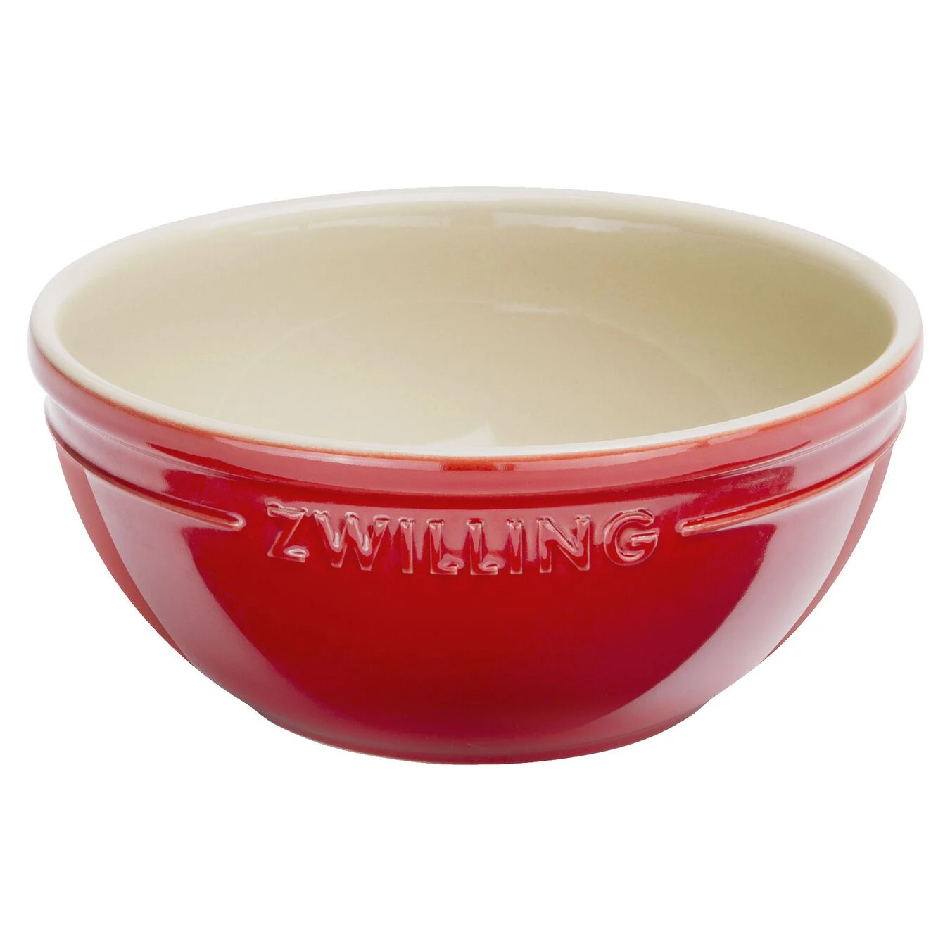 Zwilling Schüssel 14 Cm, Keramik, Kirsch-Rot – Bild 2