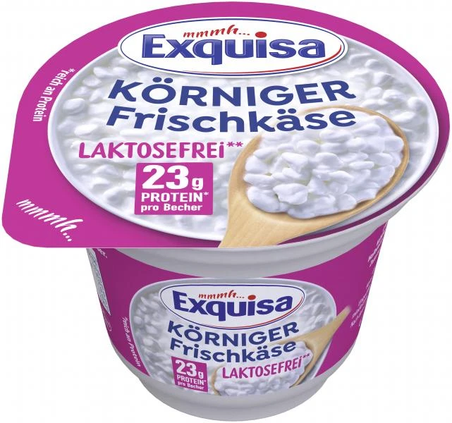 Exquisa Körniger Frischkäse Laktosefrei