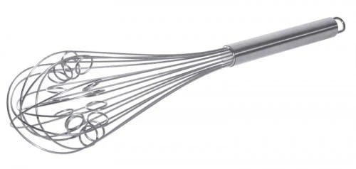 2x Contacto Rührbesen, Edelstahl, Länge: 45 Cm, Drahtdurchmesser: 2,0 Mm, Stiellänge: 17 Cm