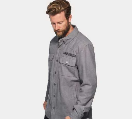 Harley-Davidson Riding Hemdjacke Operative Grau – Bild 4
