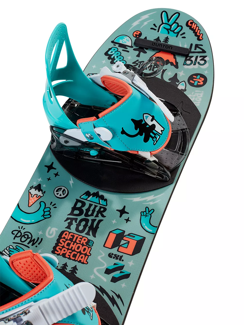 Burton After School Special 90 2023 Snowboard-Set – Bild 5
