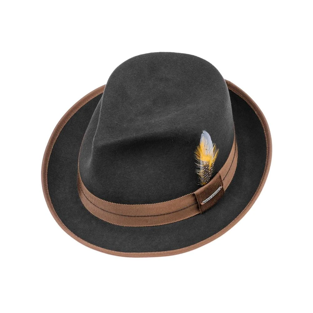Stetson - Orleans Vitafelt Hat - Fedora - Dark Grey – Bild 2