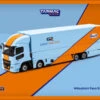 ***Tarmac T64T-TL001-GULF Mitsubishi Fuso Super Great "GULF" Racing Hellblau/orange Maßstab 1:64 Mod