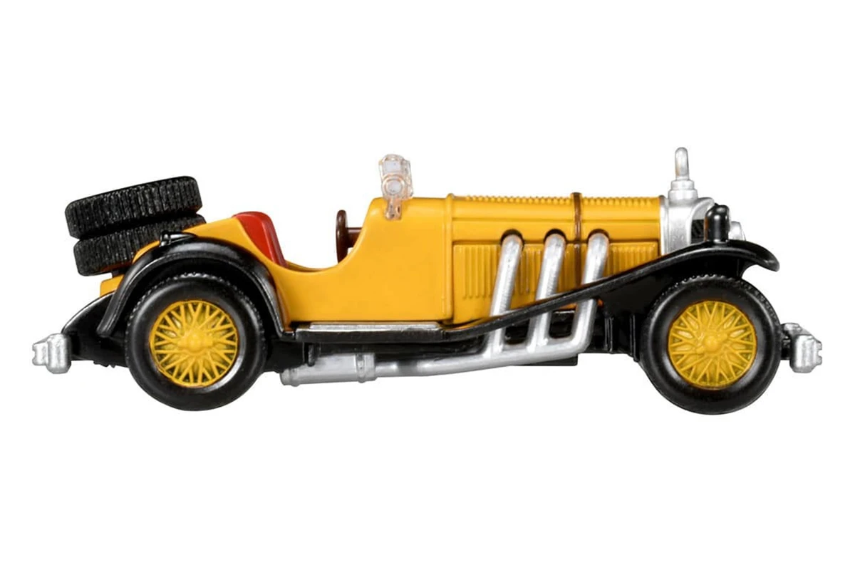 Tomica Premium Unlimited 11 Mercedes Benz SSK "Lupin The 3rd" Gelb/schwarz Maßstab Ca. 1:64 Modellau – Bild 4