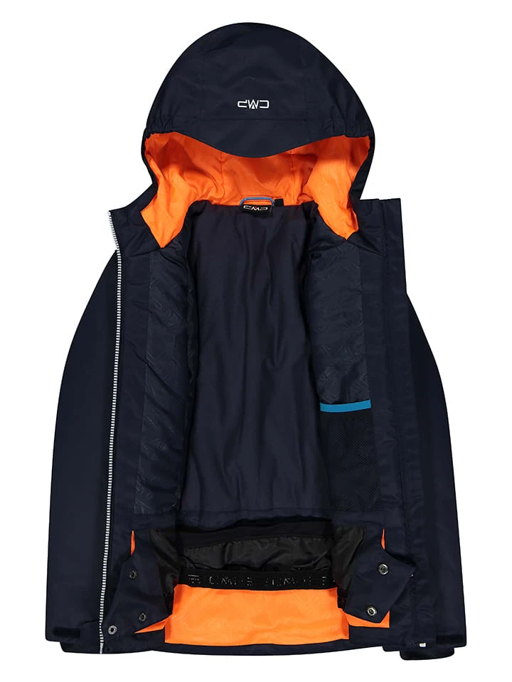 CMP 2tlg. Ski-/ Snowboardoutfit In Schwarz/ Blau – Bild 4