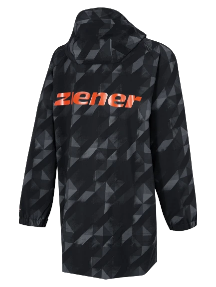 Mantel ZIENER RCE Coach Coat Black Print - 2022/23 – Bild 2