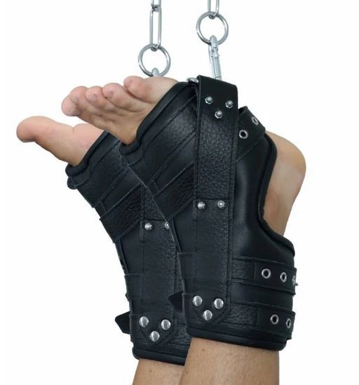 Fußhängefesseln Leder