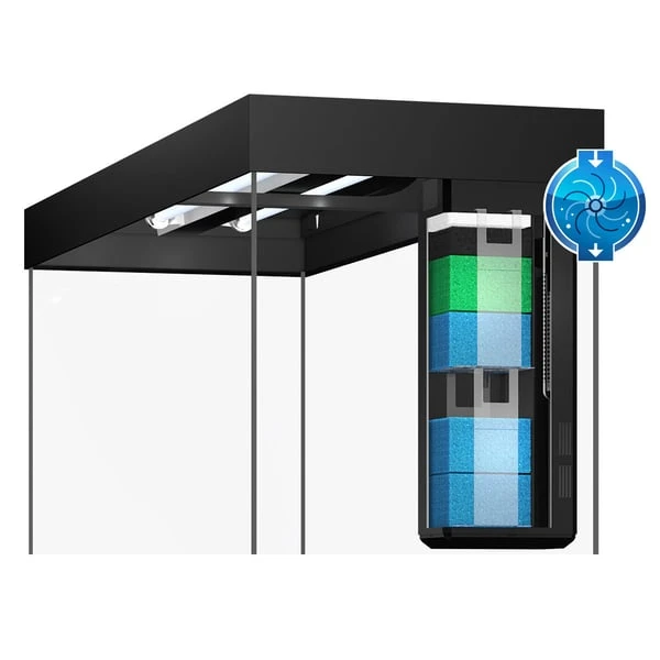 Juwel Rio 180 LED Komplett Aquarium Ohne Schrank – Bild 2
