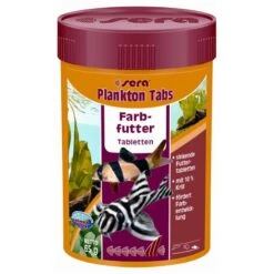 Sera Plankton Tabs | 100 Ml Futter Für Zierfische