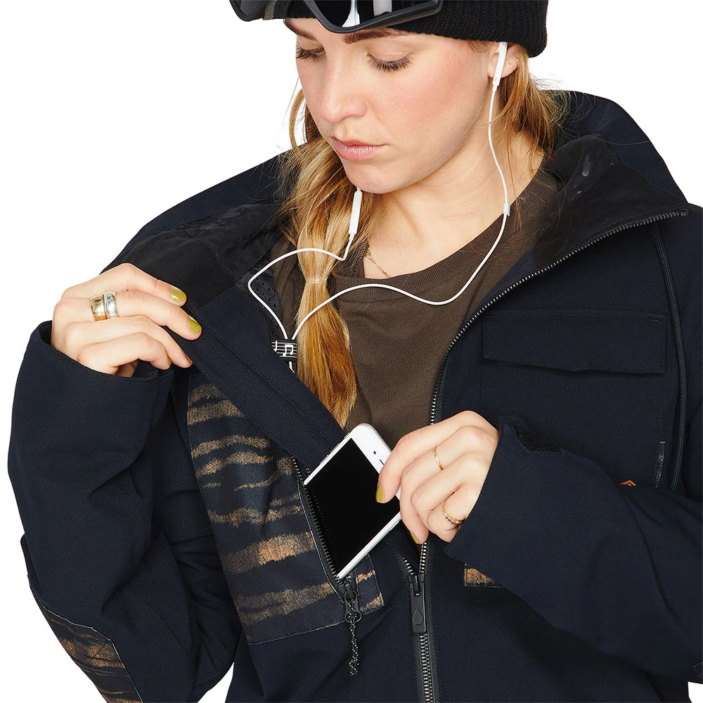 Volcom Romy Schneeanzug Black Damen – Bild 5