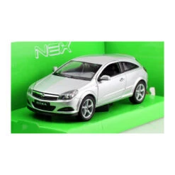 Welly 22469 Opel Astra GTC Silber 2005 Maßstab 1:24 Modellauto
