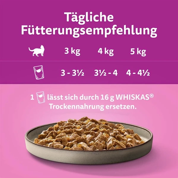 Whiskas Pure Delight Multipack Geflügel Ragout In Gelee 40x85g – Bild 3